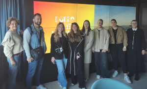 Posjet studenata KBF-a Radio Dalmaciji Posjet studenata KBF-a Radio Dalmaciji