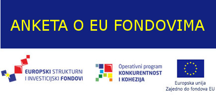Anketa s ciljem informiranja i educiranja studentske populacije o EU fondovima